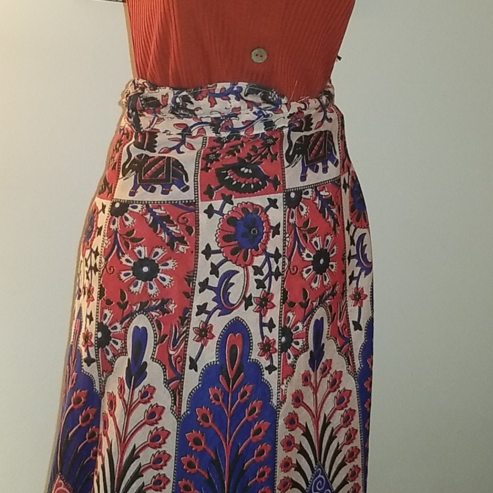 African wrap skirt - Picture 2 of 4